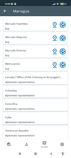 Nicaragua Offline Map Screenshot 3