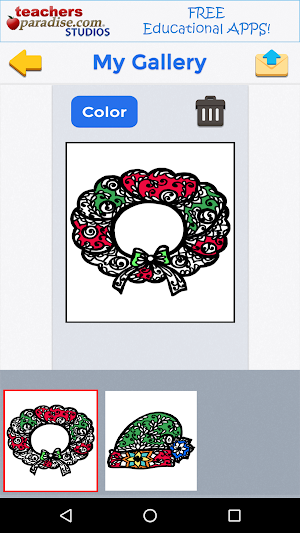 Christmas Coloring for Adults Screenshot 2