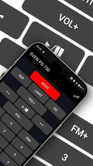 Sven PS750 remote control Screenshot 0