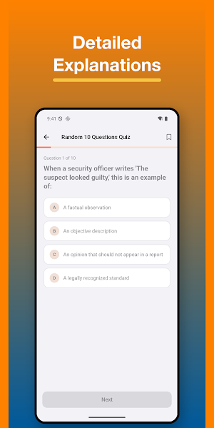 Florida Guard Card Class D Screenshot 1