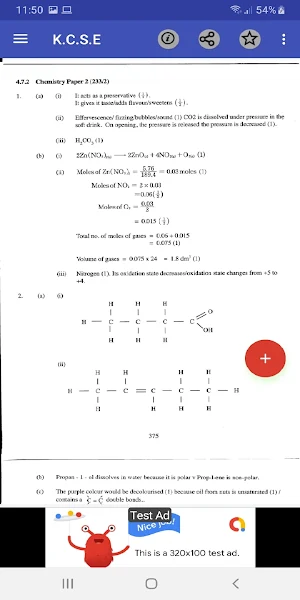 Kcse 2015: past papers. Screenshot 3