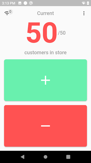Customer Counter Screenshot 2