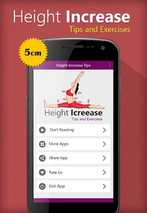 Height Increase: Tips and Exercises Screenshot 0