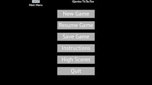 Ojambo Tic Tac Toe Game Screenshot 1