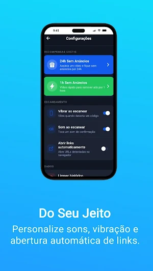 Leitor de QR Code - Flash Scan Screenshot 3