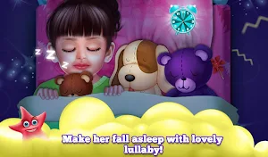 Aadhya's Good Night Activities Game Screenshot 0