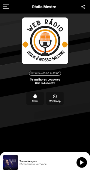Rádio Mestre Screenshot 0