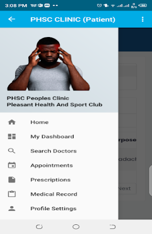 PHSC Peoples' Clinic (For Patient) Screenshot 2