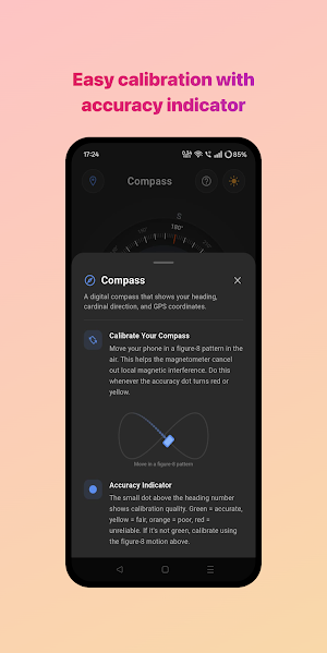 Compass Pro - Level & Detector Screenshot 3