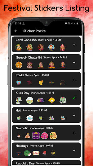 All Festival Stickers for whatsapp Screenshot 1