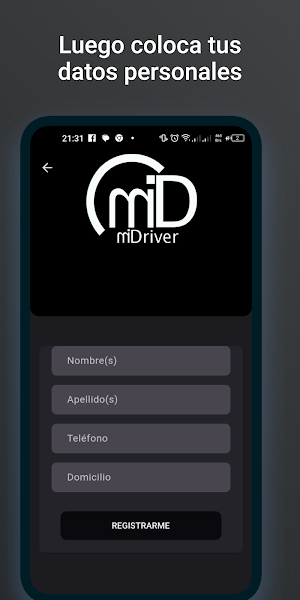 miDriver Screenshot 2