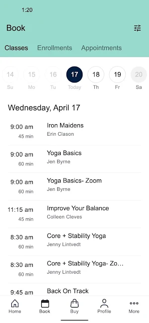 Academy for Sports & Wellness Screenshot 1