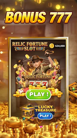 Relic Fortune Slot Screenshot 1