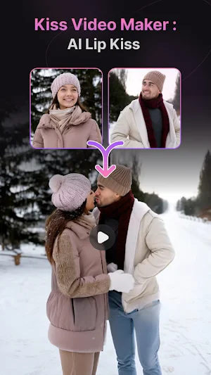 AI Kiss Video- Hug Video Maker Screenshot 0