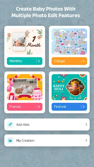 Baby Photo - Baby Snaps Story Screenshot 1