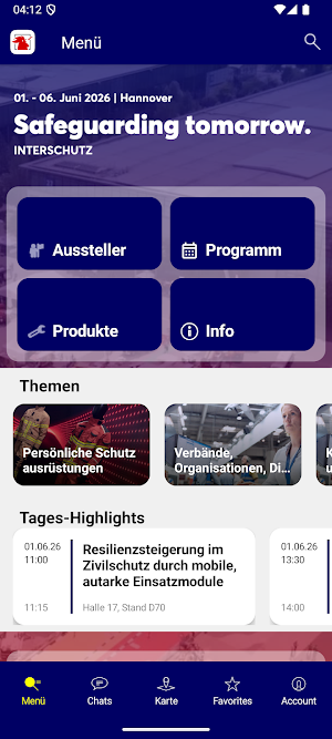 Interschutz Screenshot 0