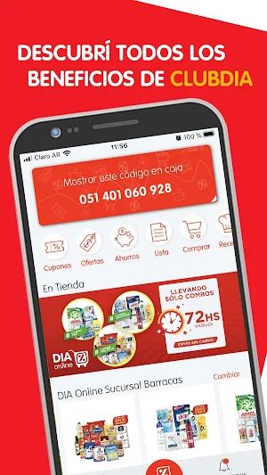 ClubDIA: La App de las Ofertas y el Ahorro Screenshot 0