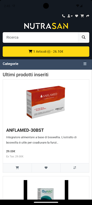 NutraSan Screenshot 2