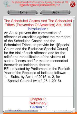 Atrocity Act 1989 in Marathi Screenshot 1