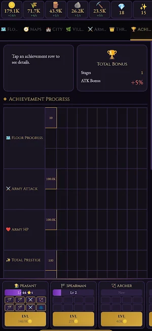 Floor Progress - Idle Game Screenshot 2