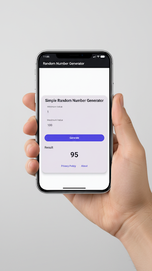 Random Number Generator Screenshot 2