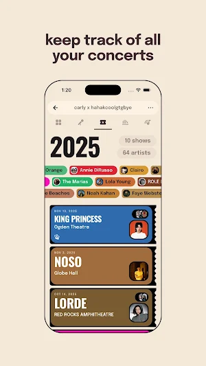Superfan: social music Screenshot 2
