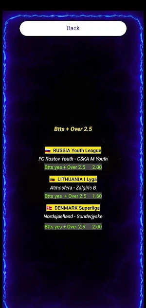 BTTS BOOM - Betting tips Screenshot 2