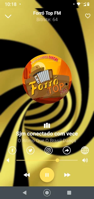 Rádios Na Internet Screenshot 0