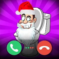 Santa Toilet Fake Call