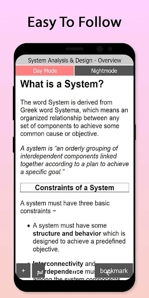 Easy System Analysis and Design Tutorial Screenshot 2