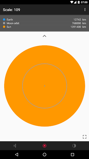 Scale - Size Comparison Screenshot 1