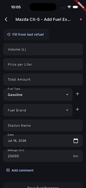 AutoHub: Car Maint Tracker Screenshot 2