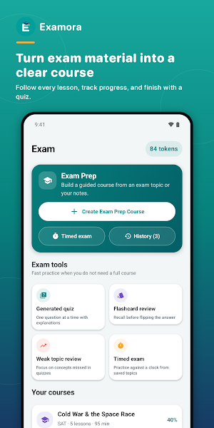Examora: AI Study Tutor Screenshot 1