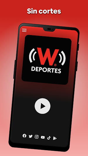 W Deportes Radio Screenshot 0
