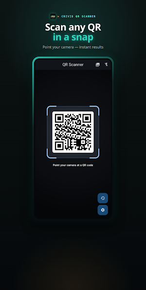 Crivid QR Scanner Screenshot 0
