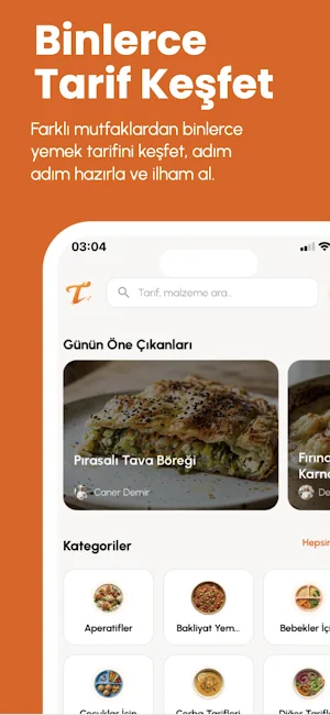 Tarifyem - Yemek Tarifleri Screenshot 2