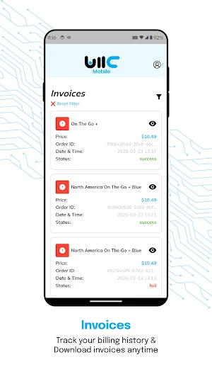 U2C Mobile Screenshot 3