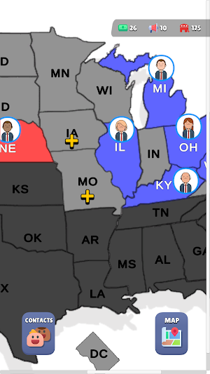 Presidents Campaign Screenshot 1