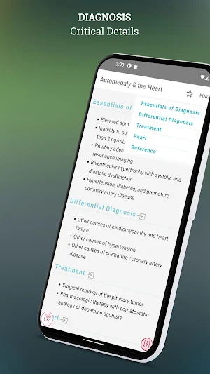 Diagnosis Treatment Cardiology Screenshot 2