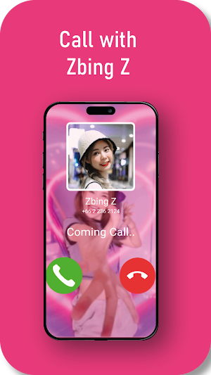 Zbing Z : Fake Video Call Screenshot 1