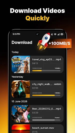 Video Downloader & Player Pro Screenshot 2