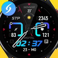 SH020 Watch Face, WearOS watch