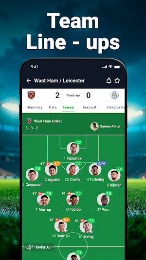 Football Live Score Screenshot 2