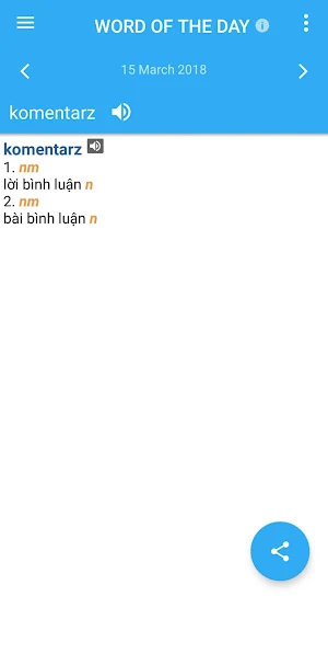 Vietnamese-Polish Dictionary Screenshot 1