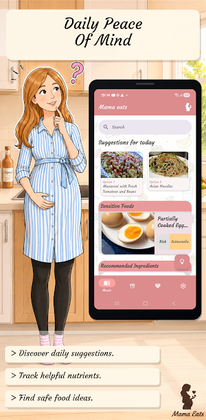 Mama Eats: Safe Pregnancy Food Screenshot 2