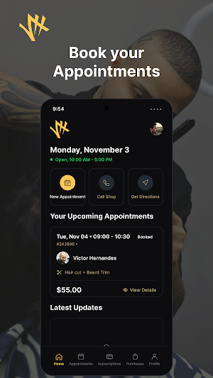 VH Pro Barbers Screenshot 0