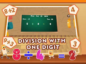 Learn Math Division Games - Mathematics Dividing Screenshot 0