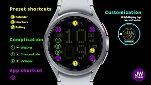 JW152 jwstudio watchface Screenshot 2