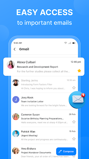 All mail - all in one email Screenshot 3