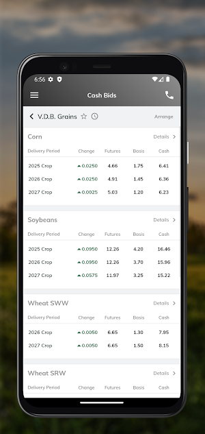 V.D.B. Grain LTD Screenshot 2